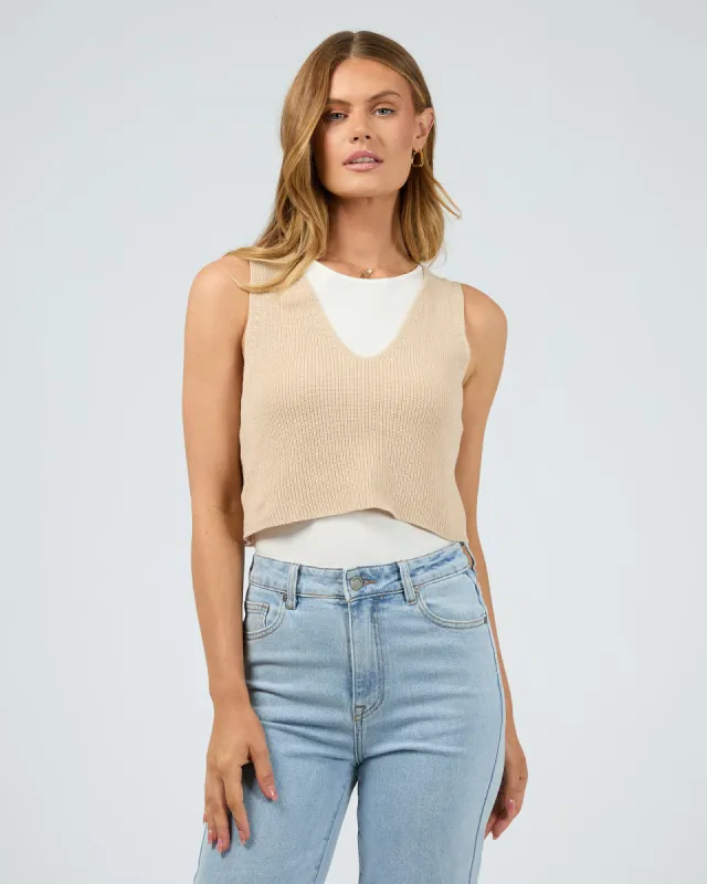 Claudia Top White sold by All About Eve