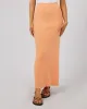 Henley Knit Skirt Orange sold by All About Eve