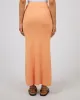 Henley Knit Skirt Orange sold by All About Eve