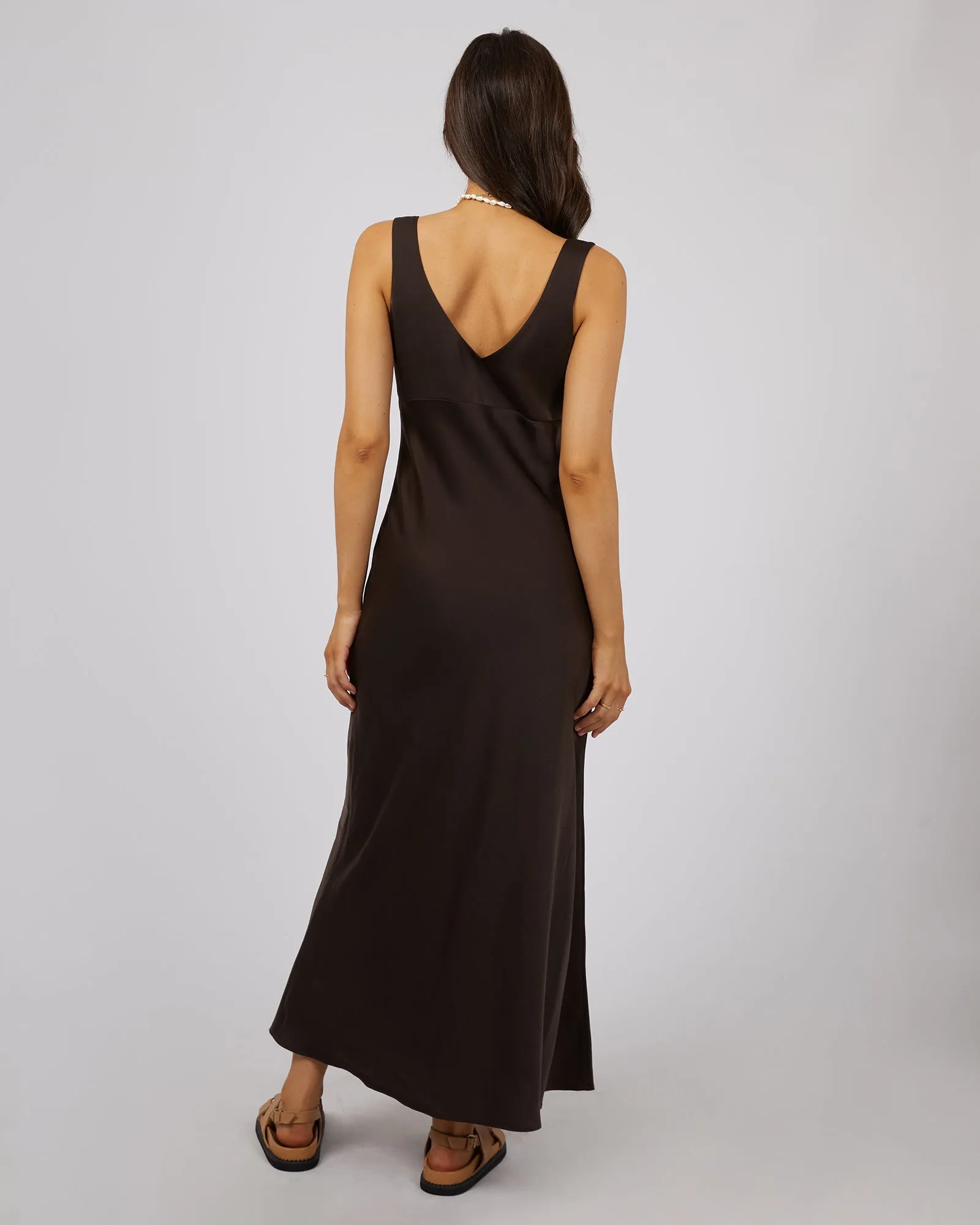 Aire Maxi Dress Brown sold by All About Eve product image thumbnail 4