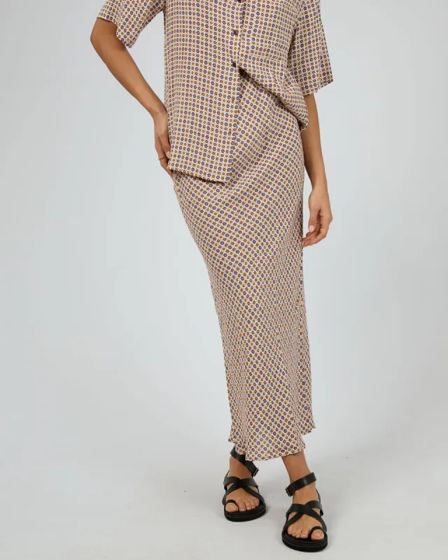 Harri Print Slip Skirt sold by All About Eve