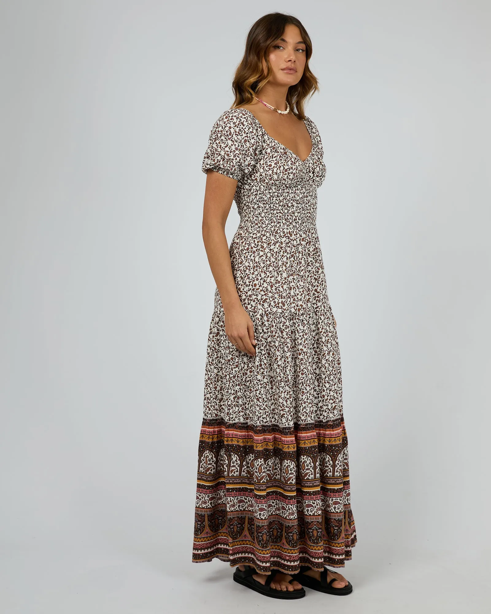 Honey Floral Print Maxi Dress sold by All About Eve product image thumbnail 5