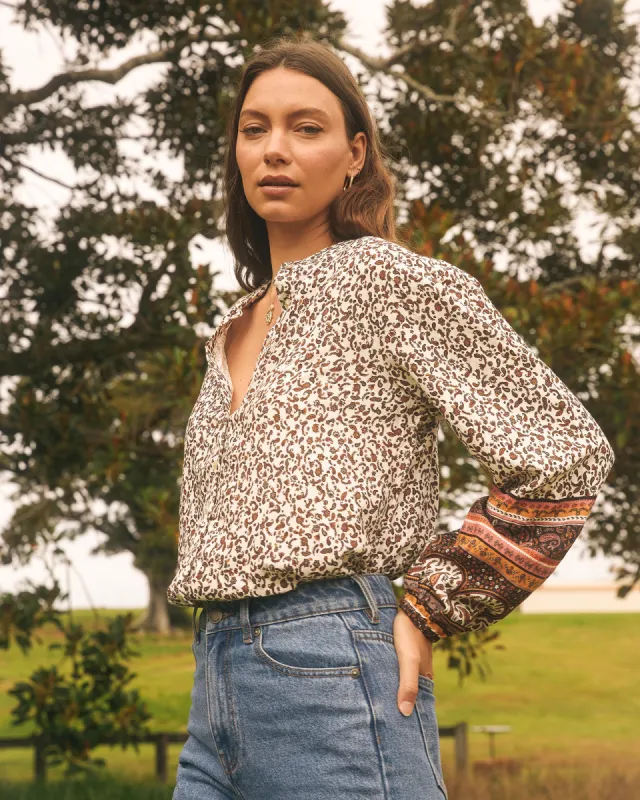 Honey Floral Print Shirt sold by All About Eve