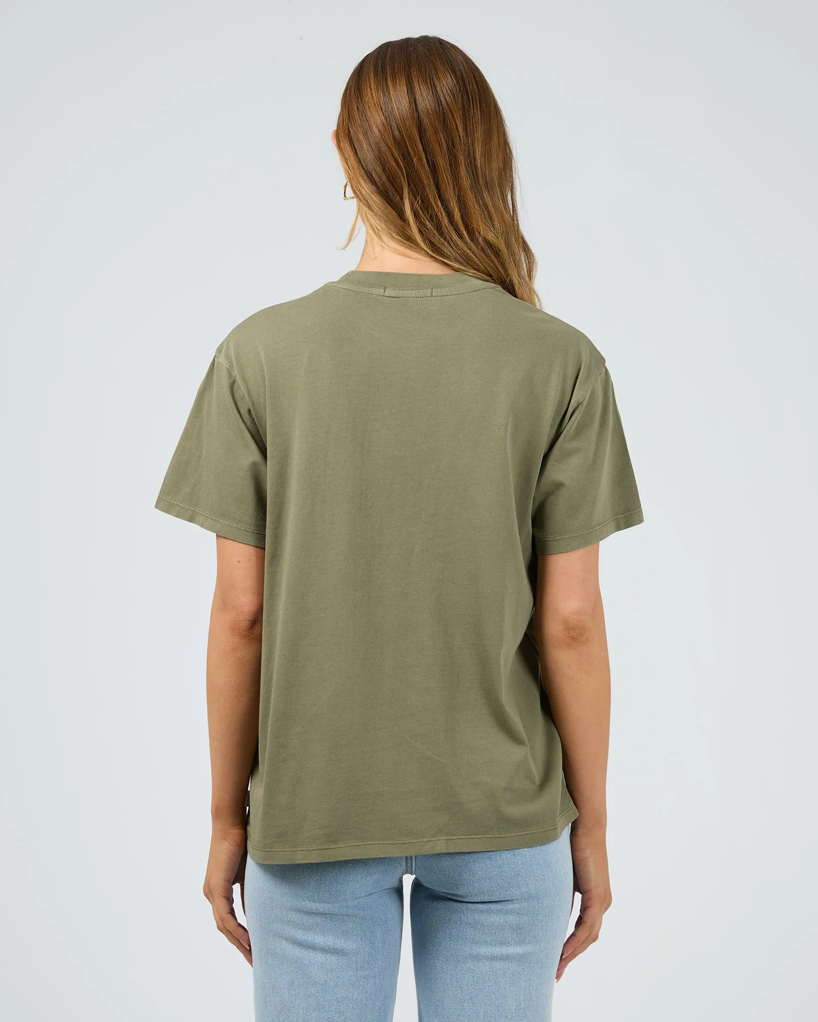 Solar Oversized Tee Khaki sold by All About Eve product image thumbnail 3