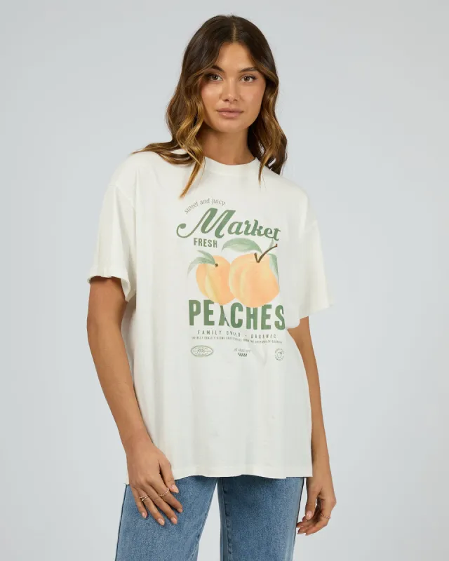 Valencia Tee Vintage White sold by All About Eve