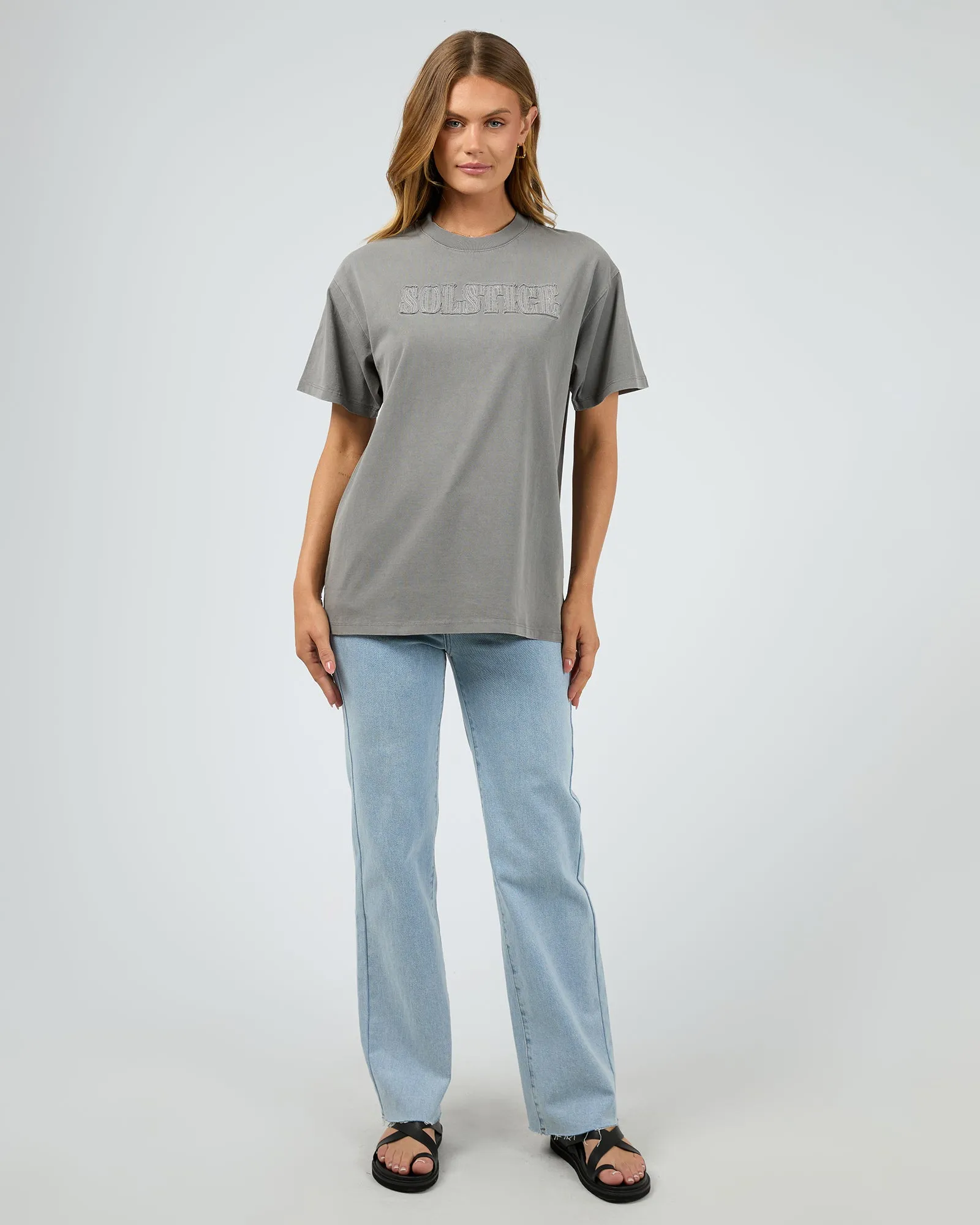 Sundown Oversized Tee Charcoal sold by All About Eve product image thumbnail 2