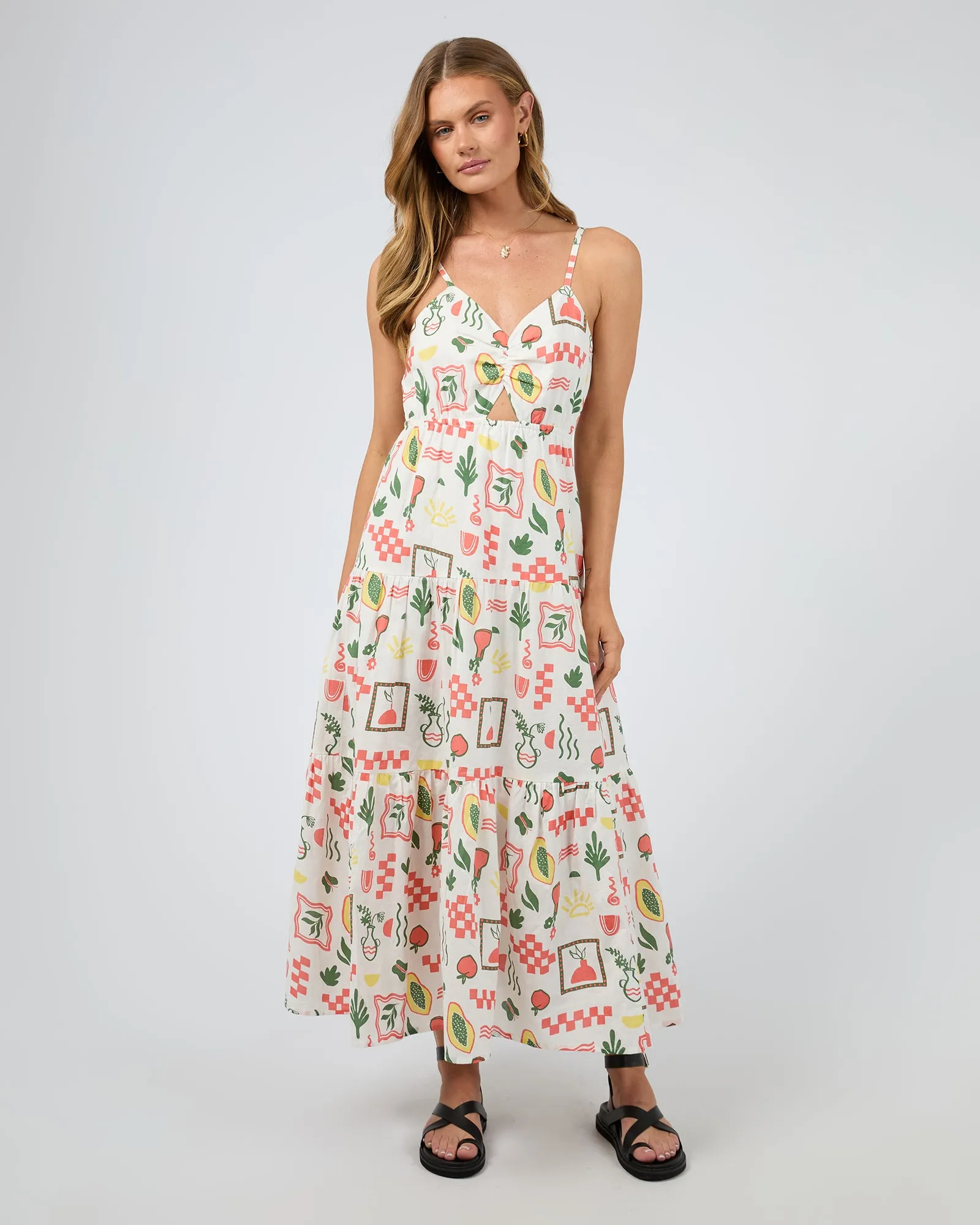 Valencia Print Maxi Dress sold by All About Eve