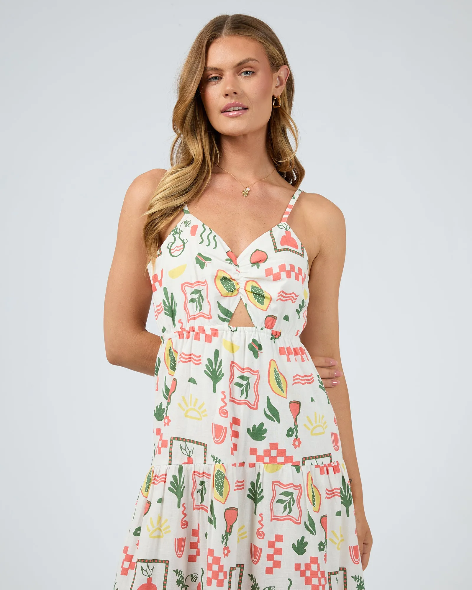 Valencia Print Maxi Dress sold by All About Eve product image thumbnail 2