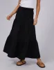 Hampton Maxi Skirt Black sold by All About Eve