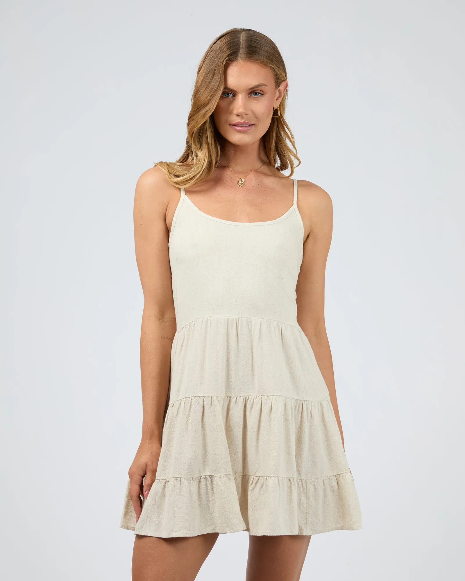 Sole Mini Dress Oat sold by All About Eve