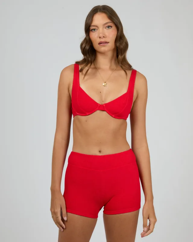 Frenchie Boy Leg Red sold by All About Eve