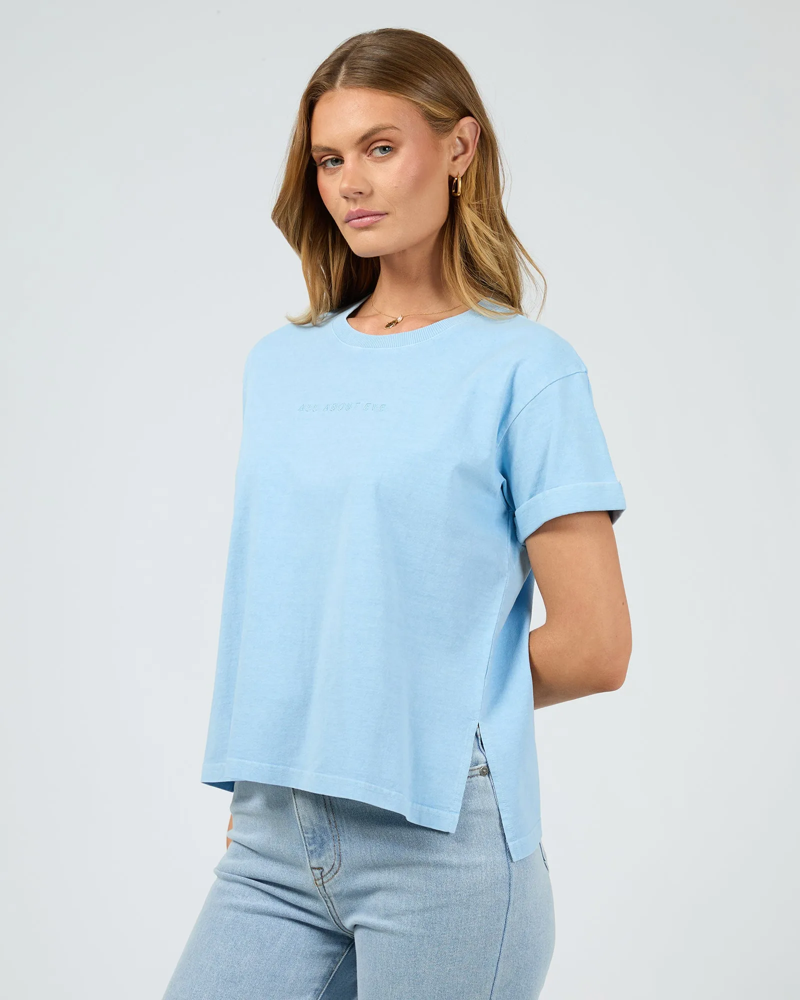 Aae Washed Tee Ocean Blue sold by All About Eve product image thumbnail 4