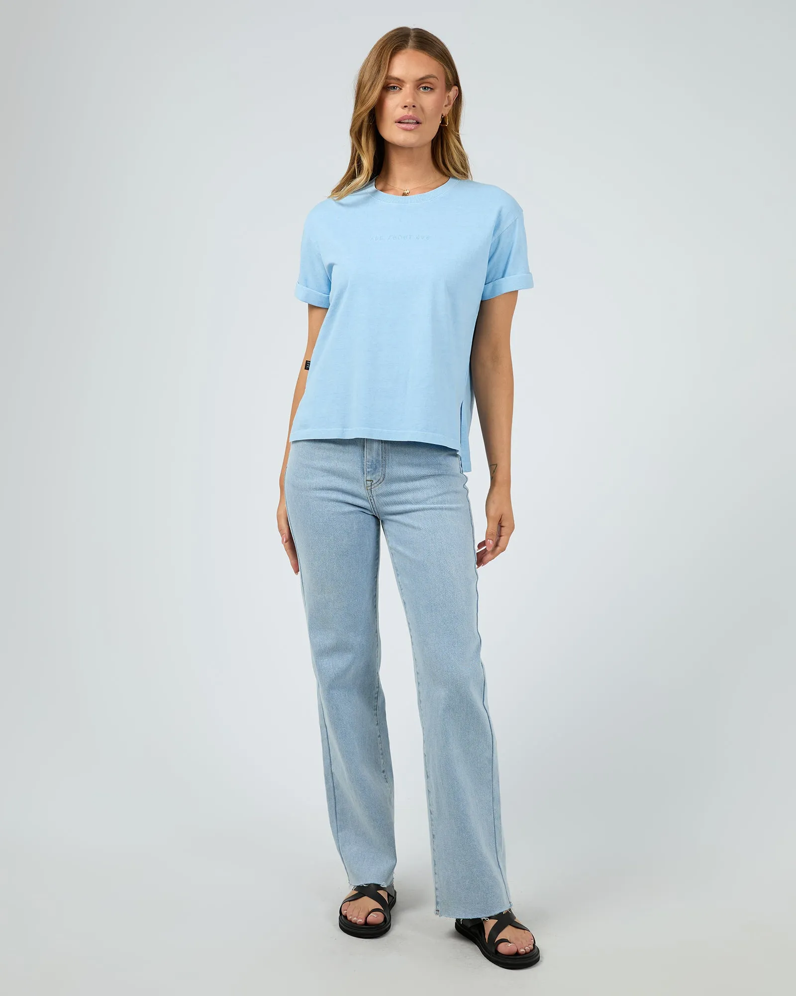 Aae Washed Tee Ocean Blue sold by All About Eve product image thumbnail 2