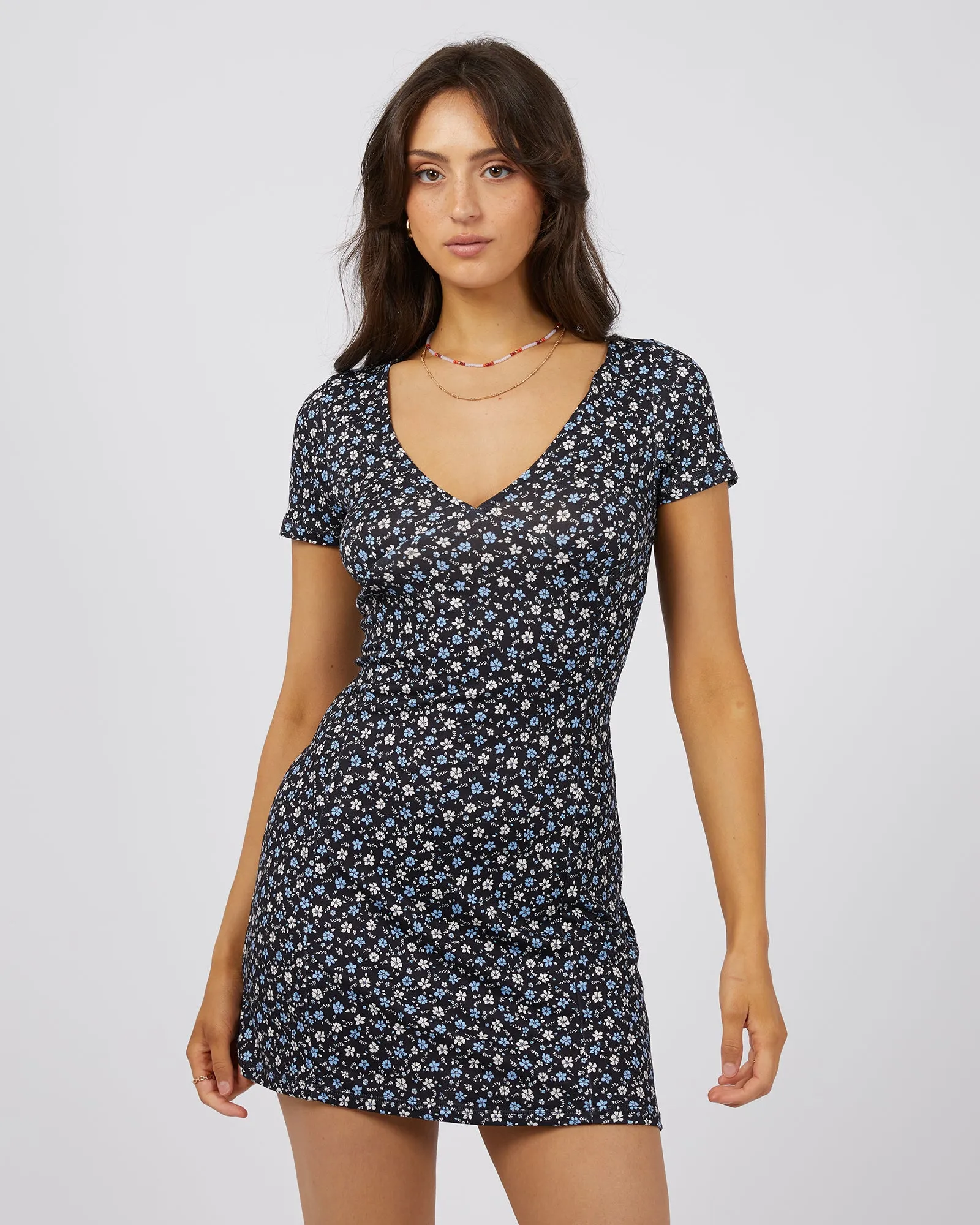 Summer Mini Dress Black sold by All About Eve