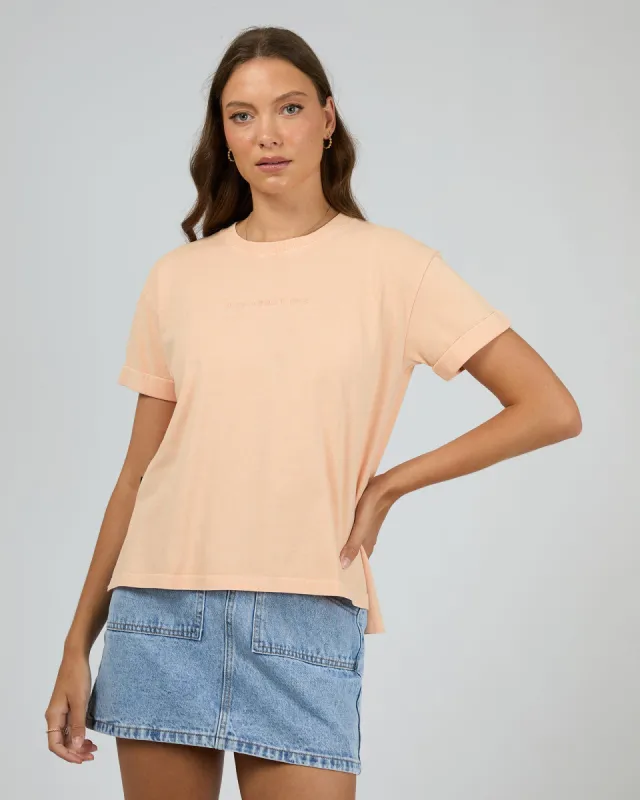 Aae Washed Tee Orange sold by All About Eve