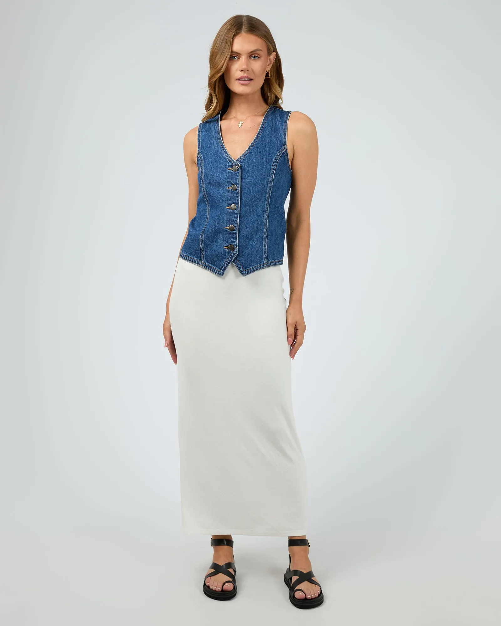 Korin Vest Blue sold by All About Eve product image thumbnail 2