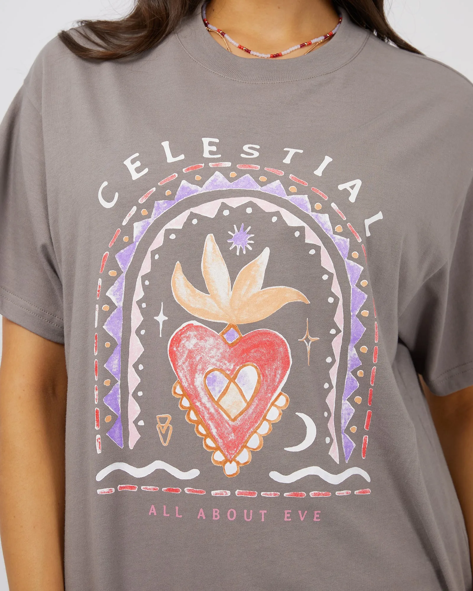 Celestial Oversized Tee Charcoal sold by All About Eve product image thumbnail 5