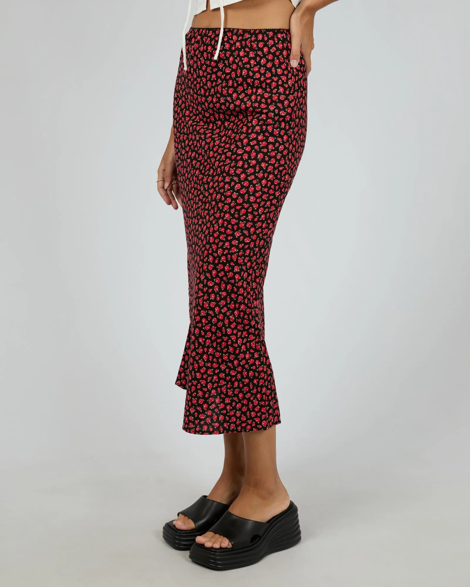 Lana Maxi Skirt Red sold by All About Eve product image thumbnail 4