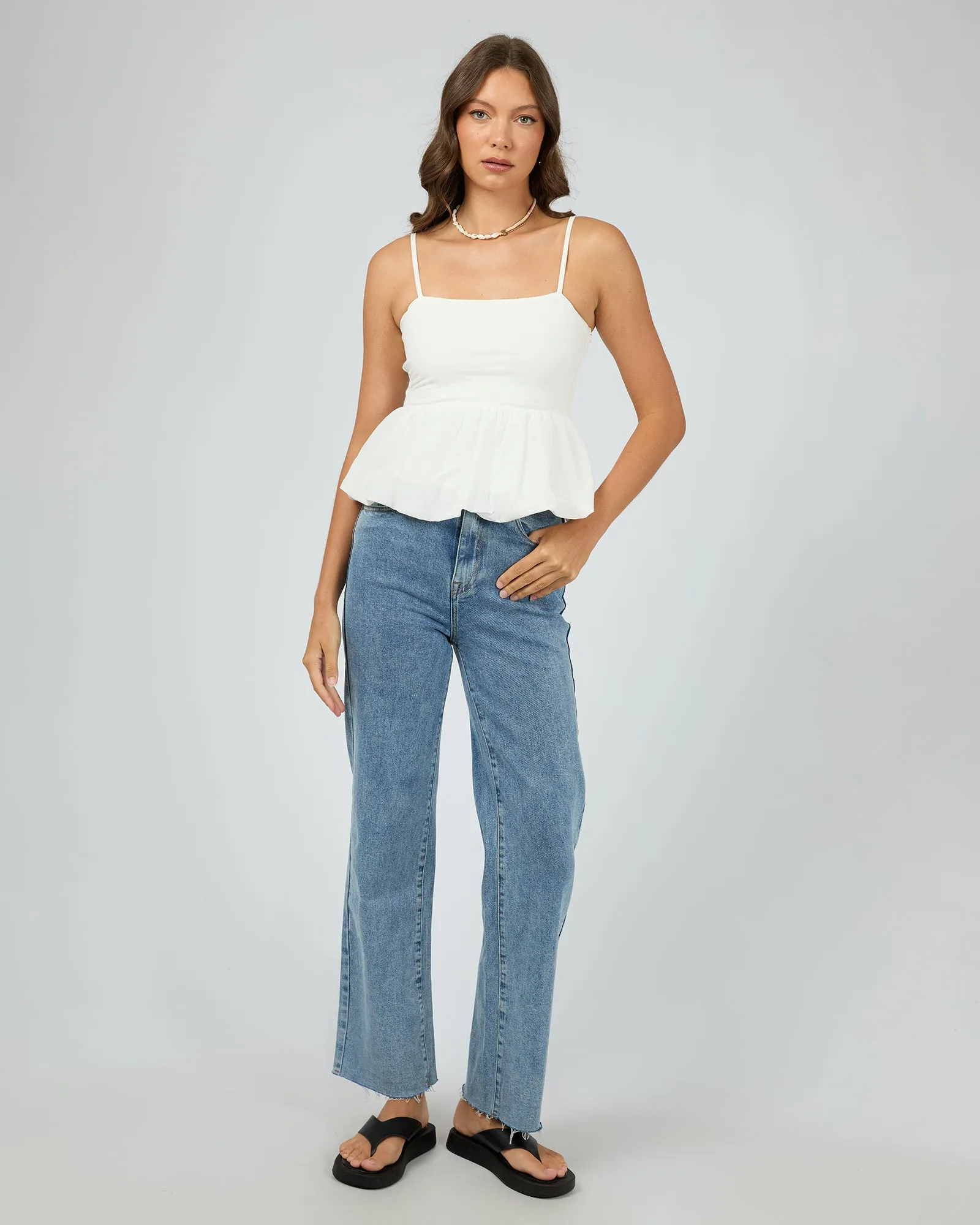 Nina Bubble Top Vintage White sold by All About Eve product image thumbnail 2