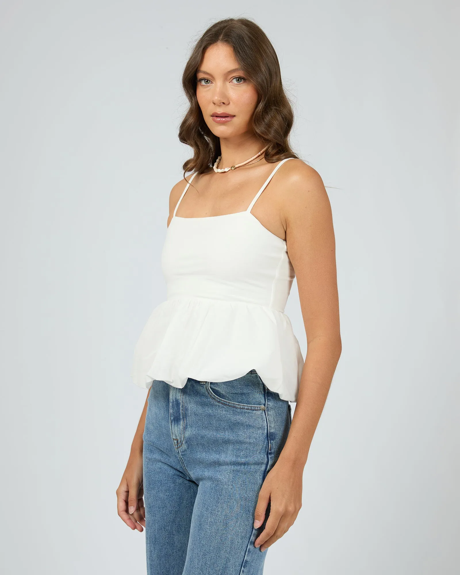 Nina Bubble Top Vintage White sold by All About Eve product image thumbnail 4