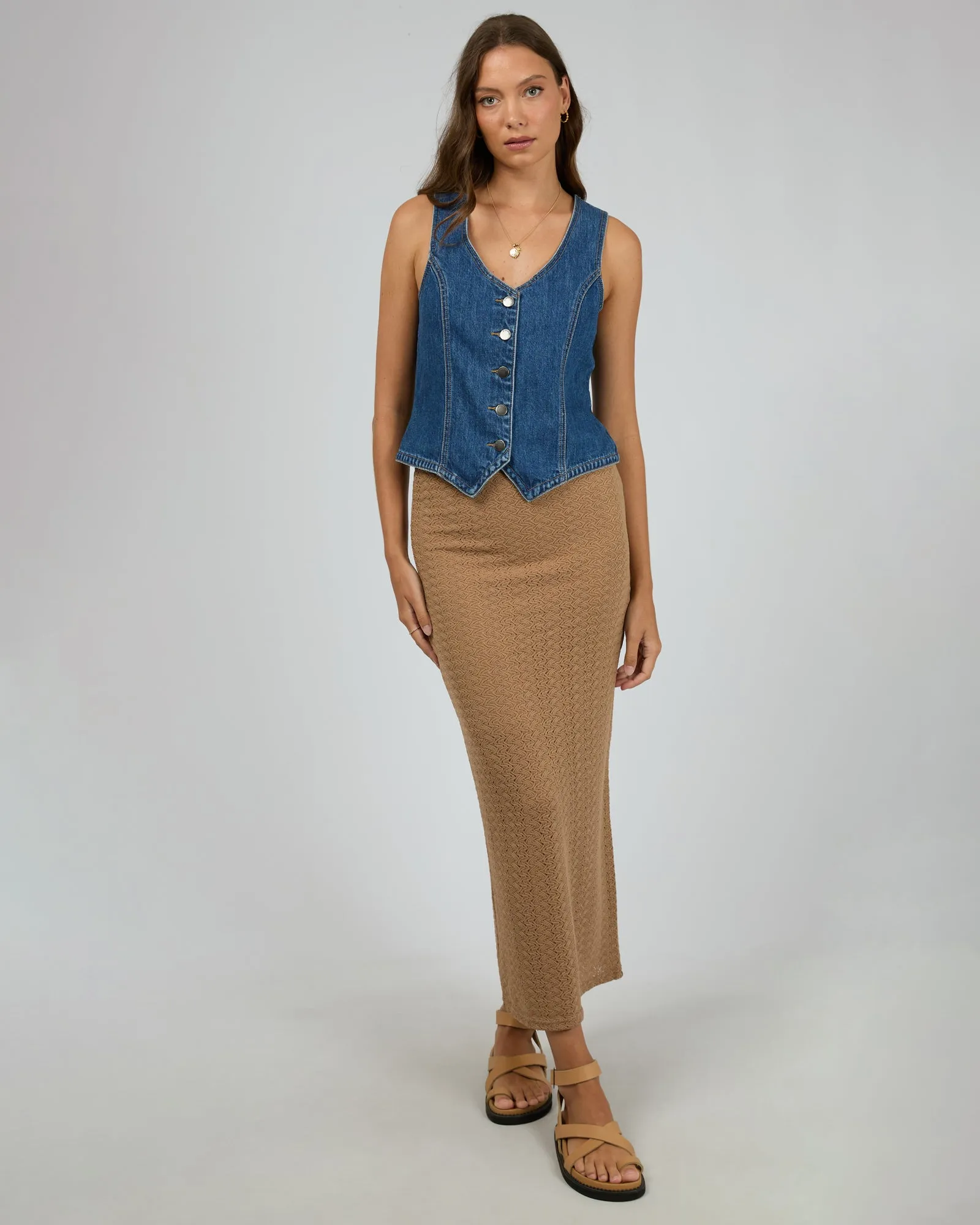 Tilda Maxi Skirt Fawn sold by All About Eve product image thumbnail 2