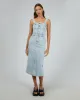 Coco Midi Dress Bleach sold by All About Eve