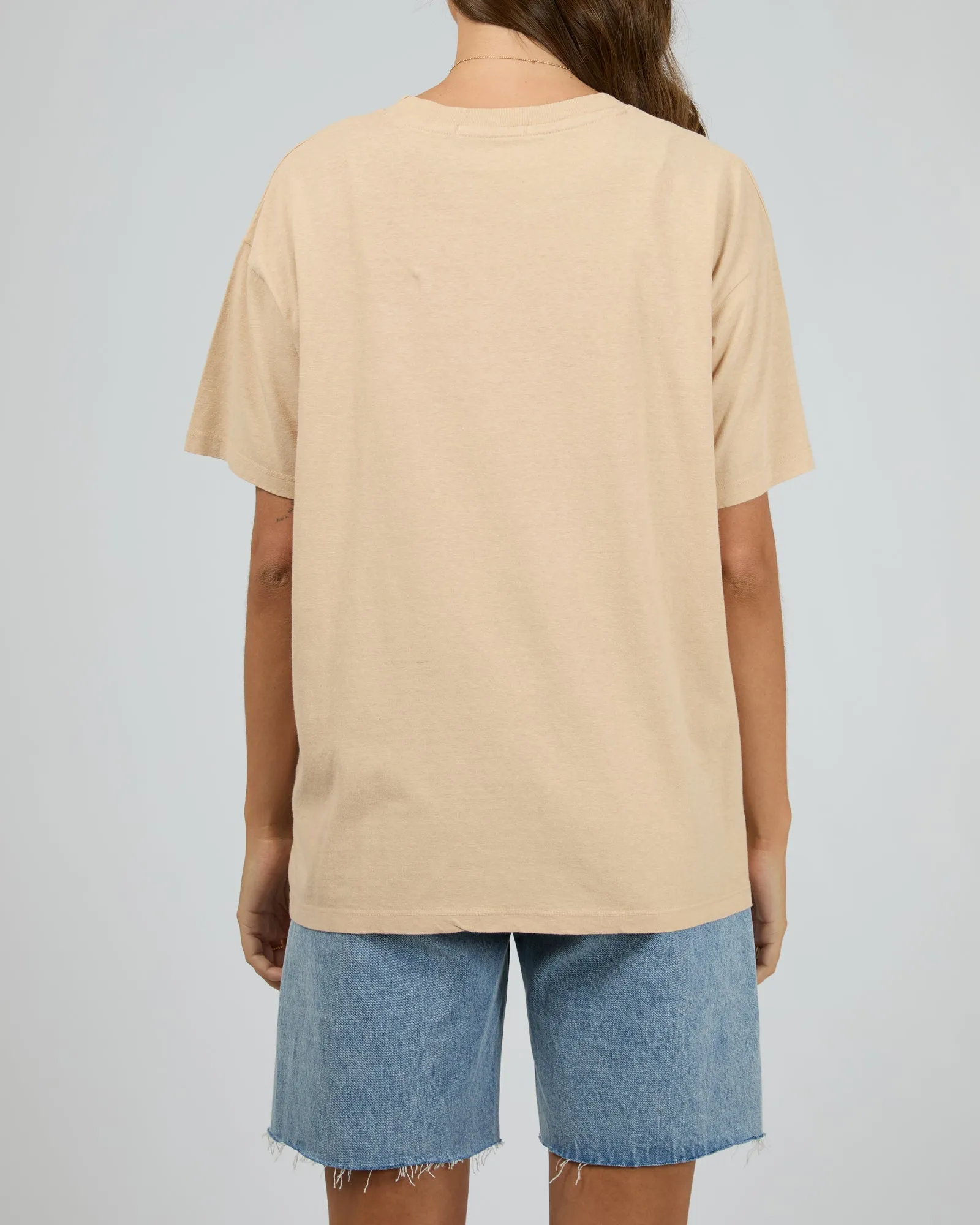 Serene Oversized Tee Oat sold by All About Eve product image thumbnail 3