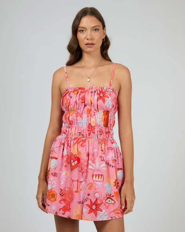 Tyra Mini Dress Pink sold by All About Eve