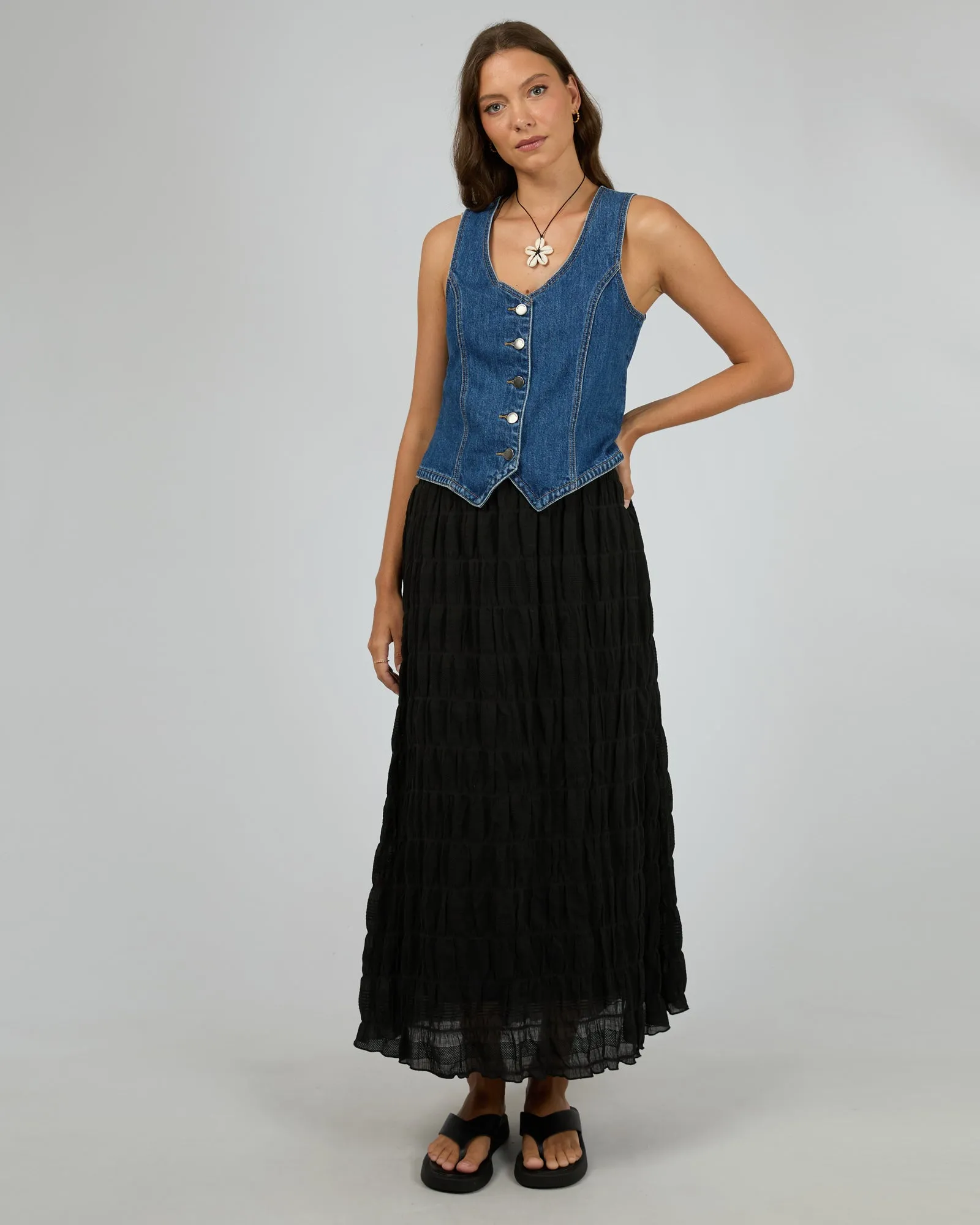 Maude Maxi Skirt Black sold by All About Eve product image thumbnail 2