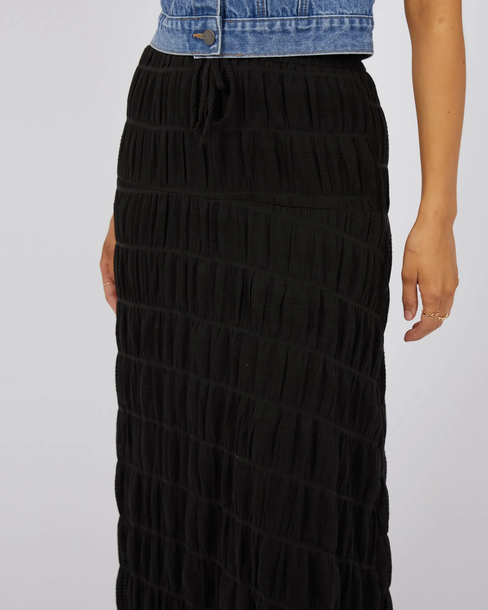 Maude Maxi Skirt Black sold by All About Eve product image thumbnail 5