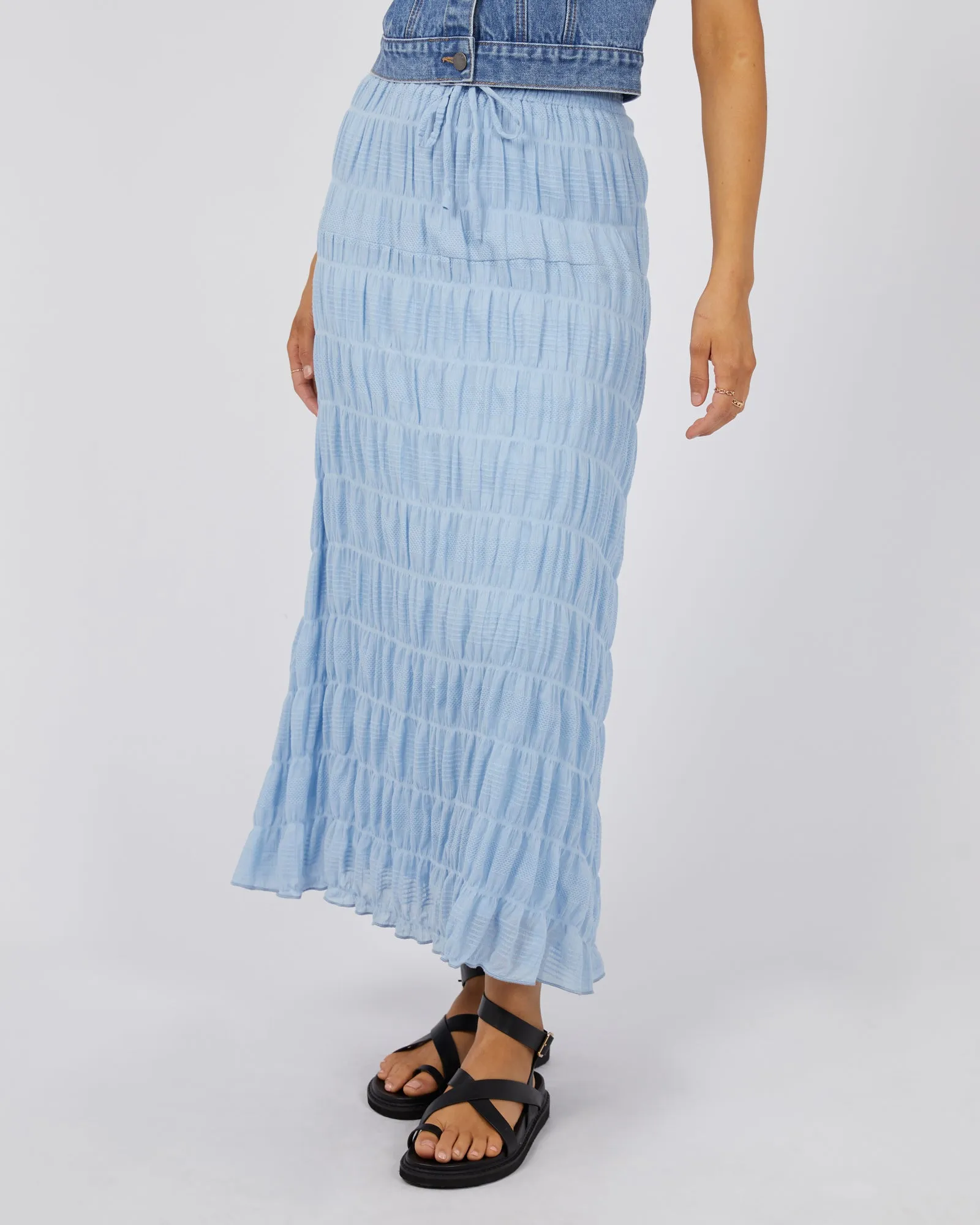 Maude Maxi Skirt Ocean Blue sold by All About Eve product image thumbnail 4