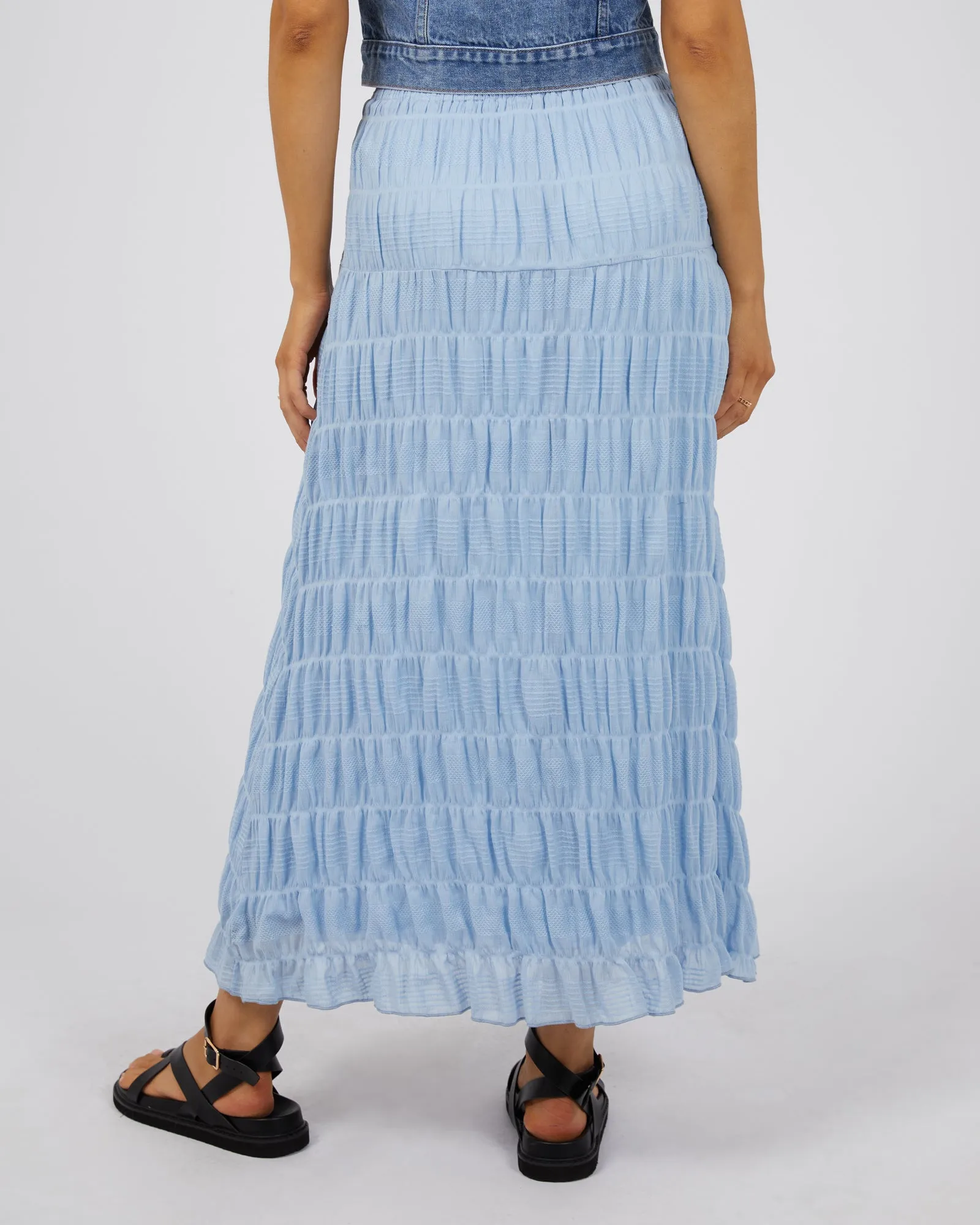Maude Maxi Skirt Ocean Blue sold by All About Eve product image thumbnail 3