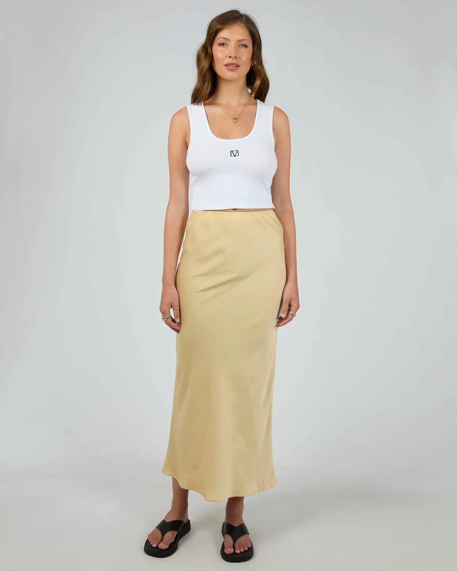 Aire Maxi Skirt Yellow sold by All About Eve product image thumbnail 2