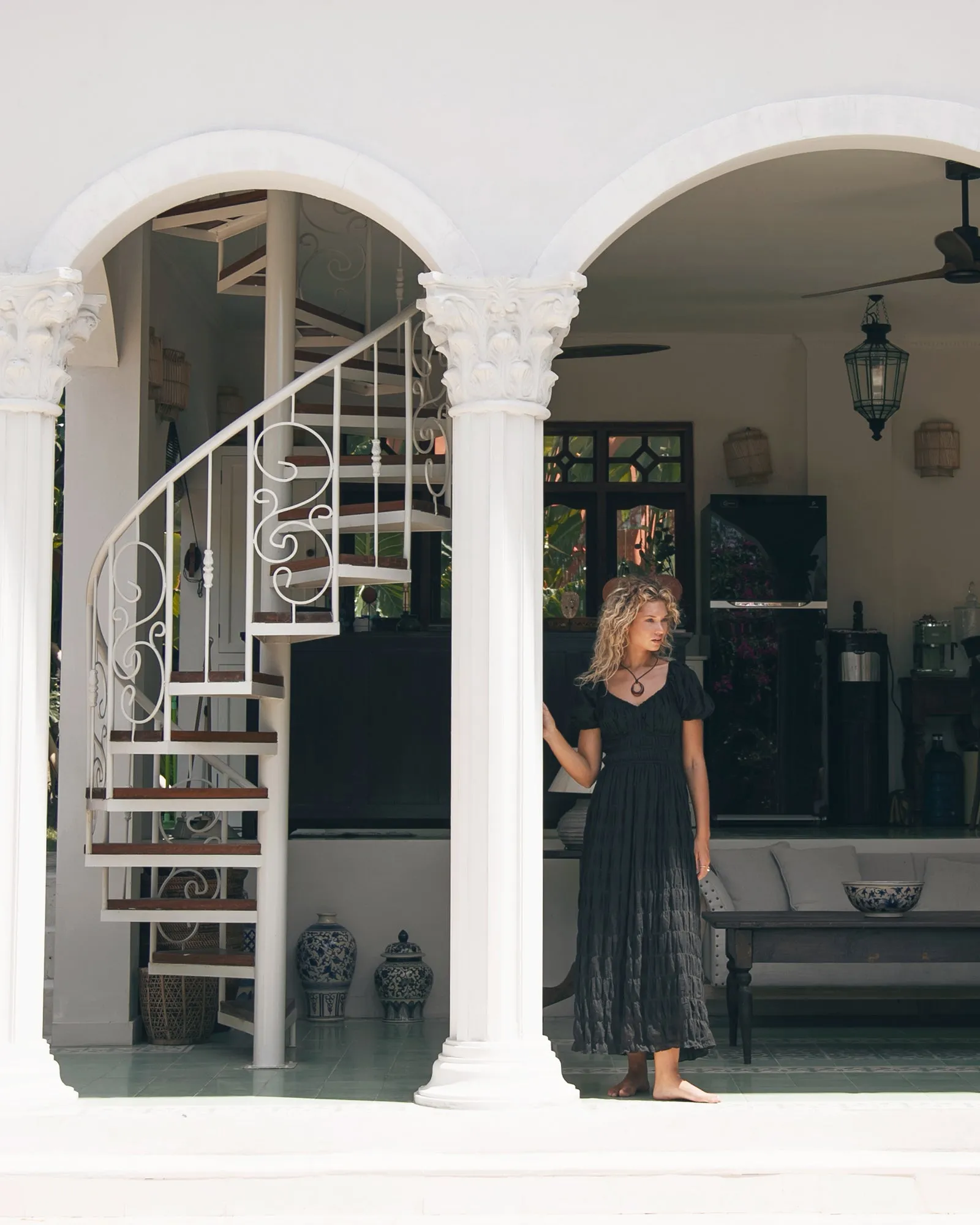 Maude Maxi Dress Black sold by All About Eve