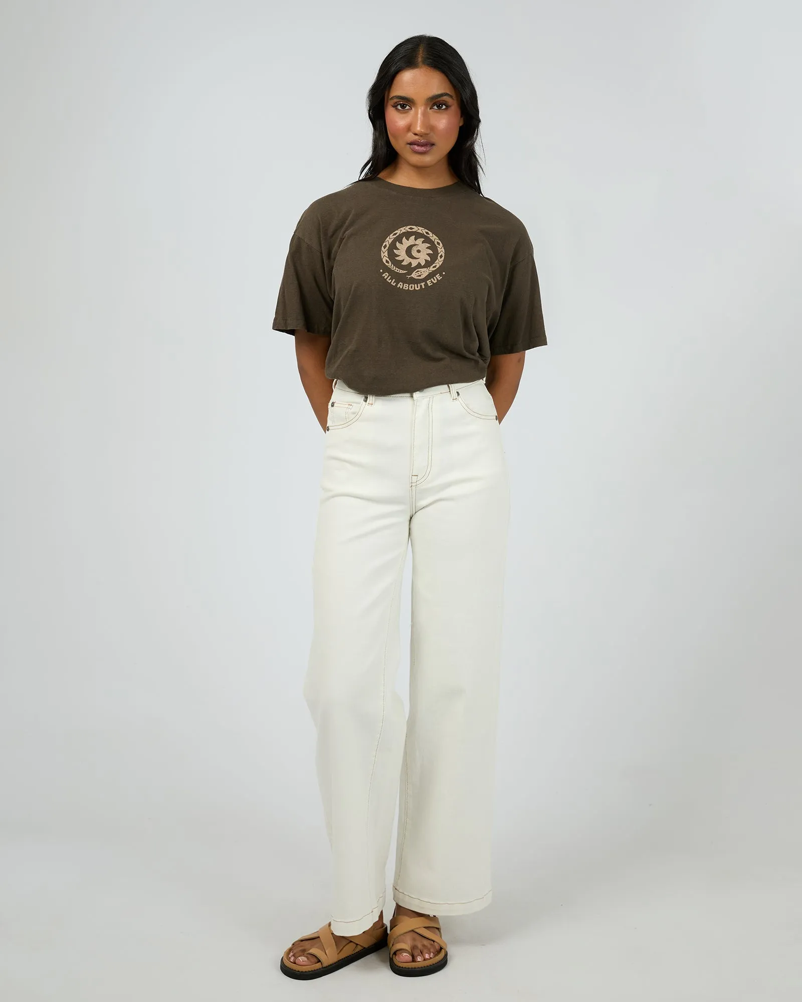Mirador Oversized Tee Brown sold by All About Eve product image thumbnail 2