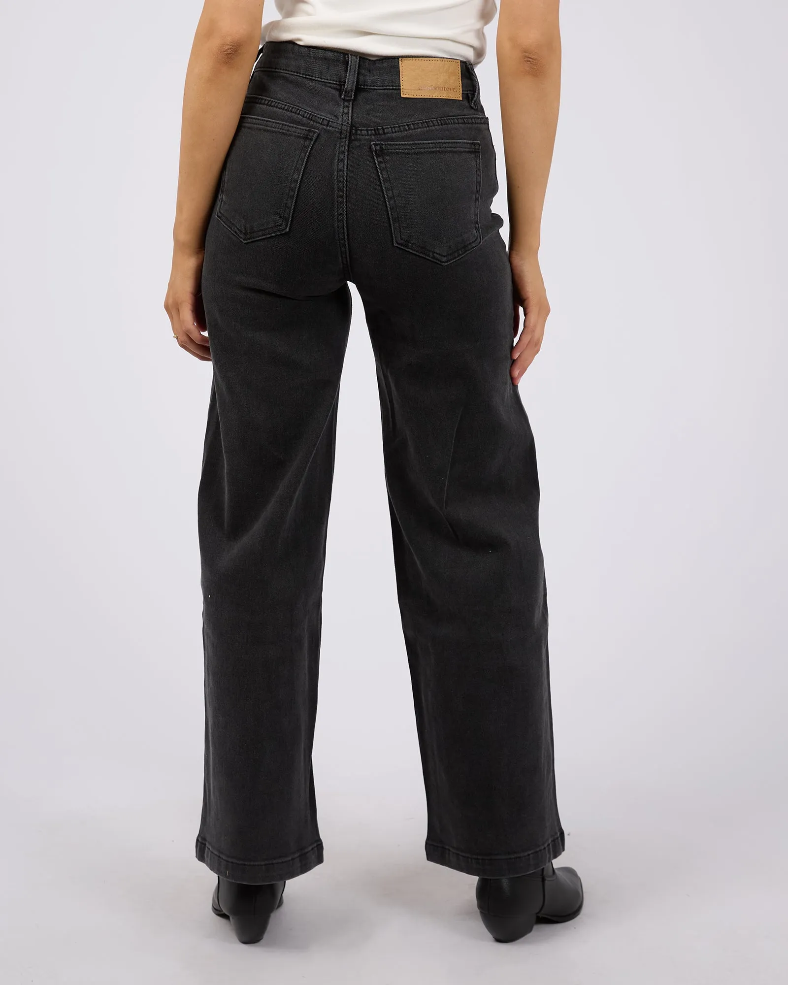 Jacqui Wide Leg Washed Black sold by All About Eve product image thumbnail 3