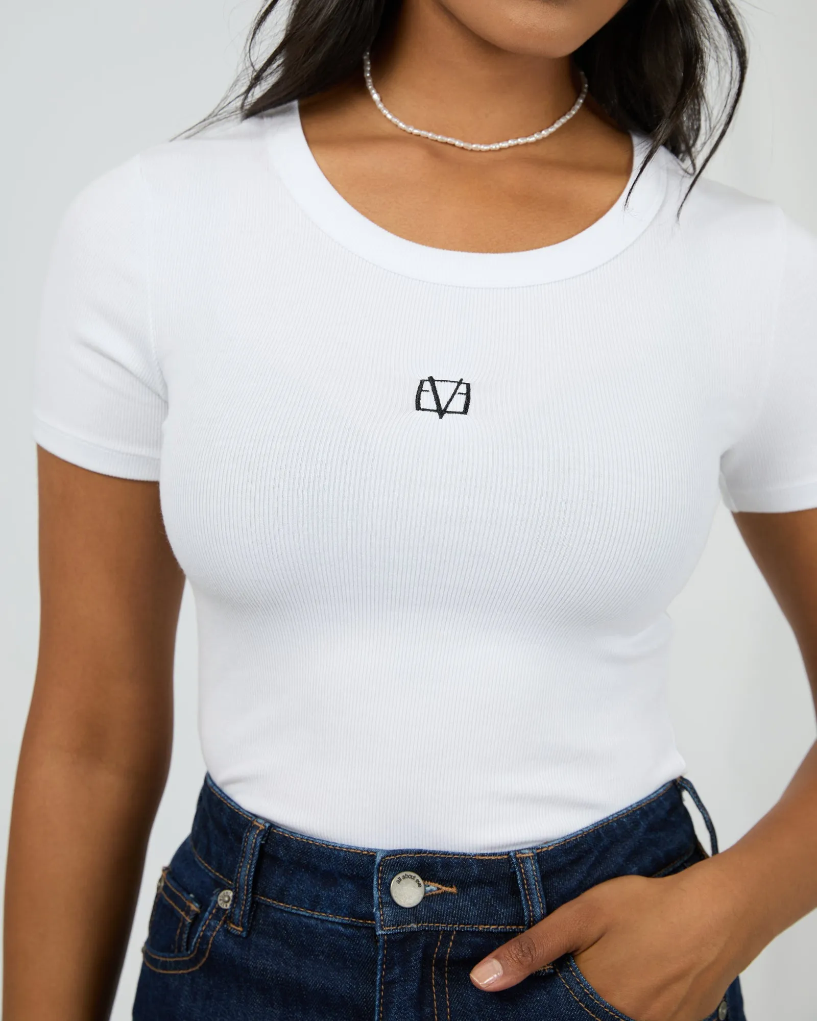 Icon Tee White sold by All About Eve product image thumbnail 5
