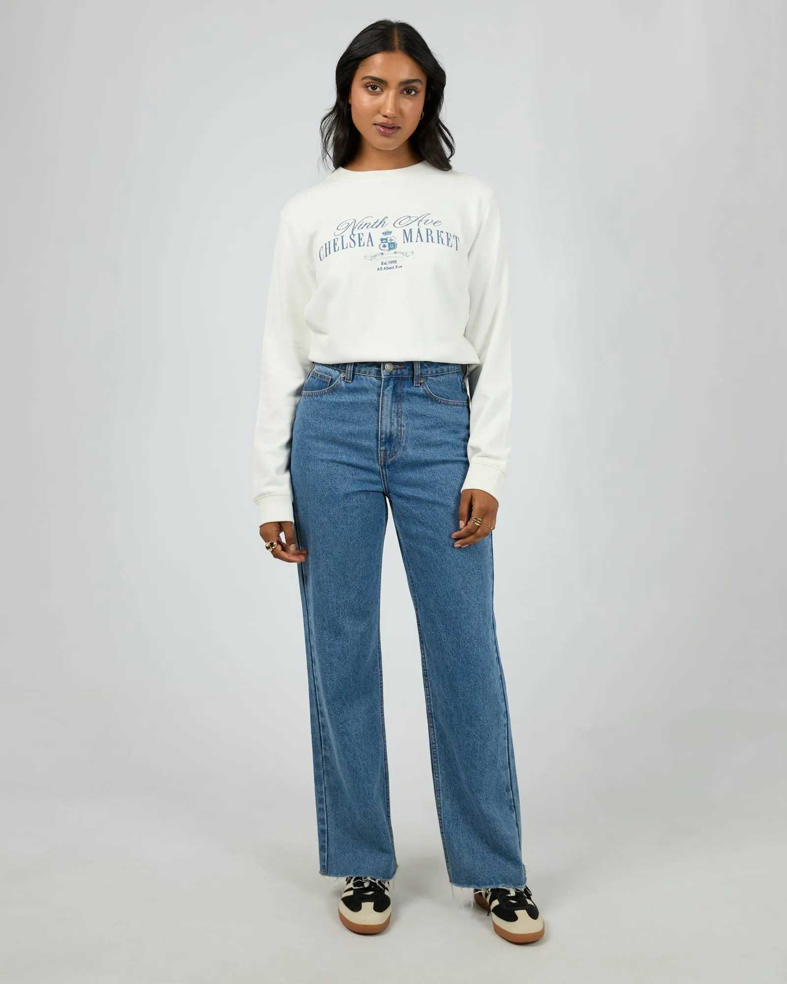 Chelsea Market Daily Crew Vintage White sold by All About Eve product image thumbnail 2