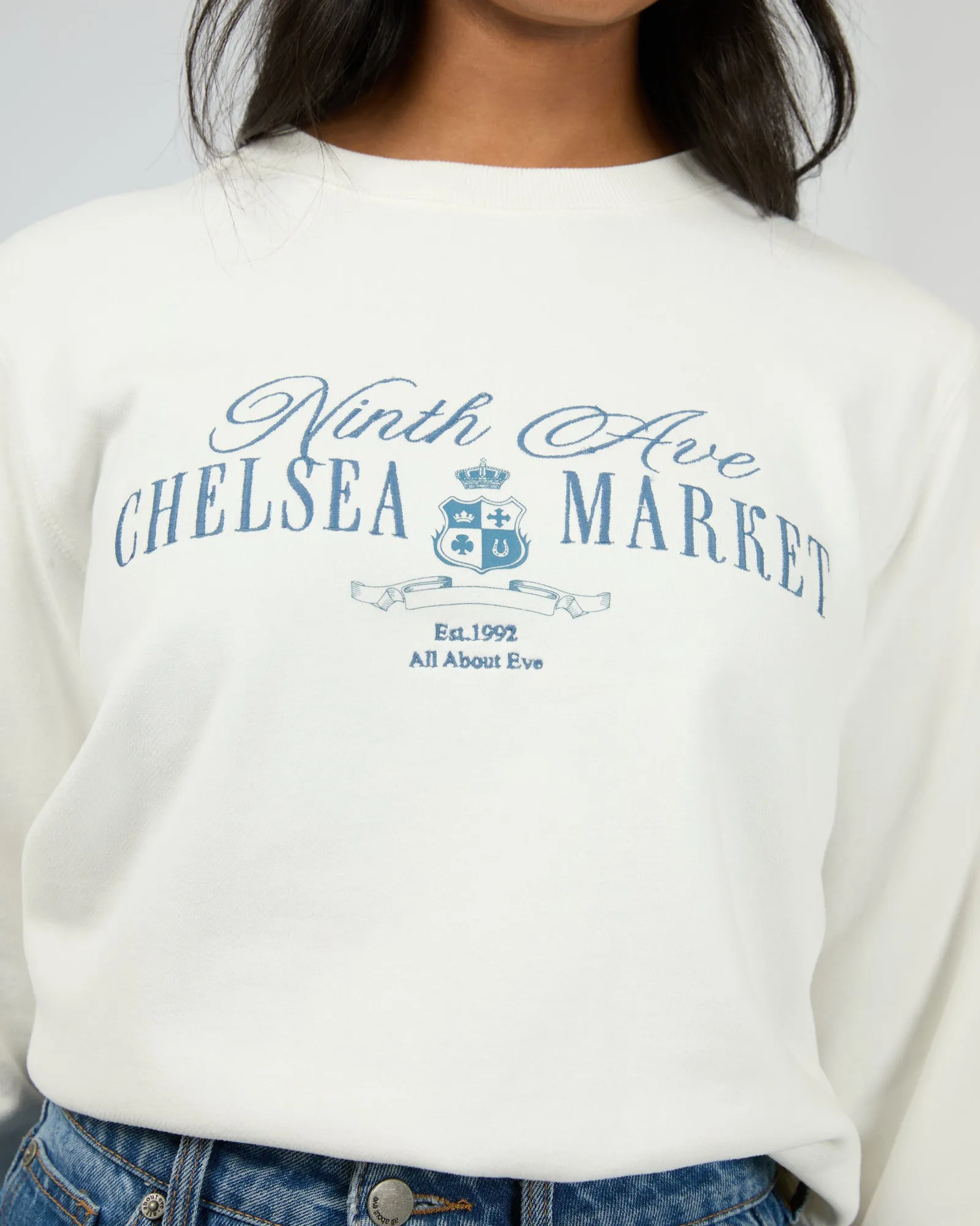 Chelsea Market Daily Crew Vintage White sold by All About Eve product image thumbnail 5
