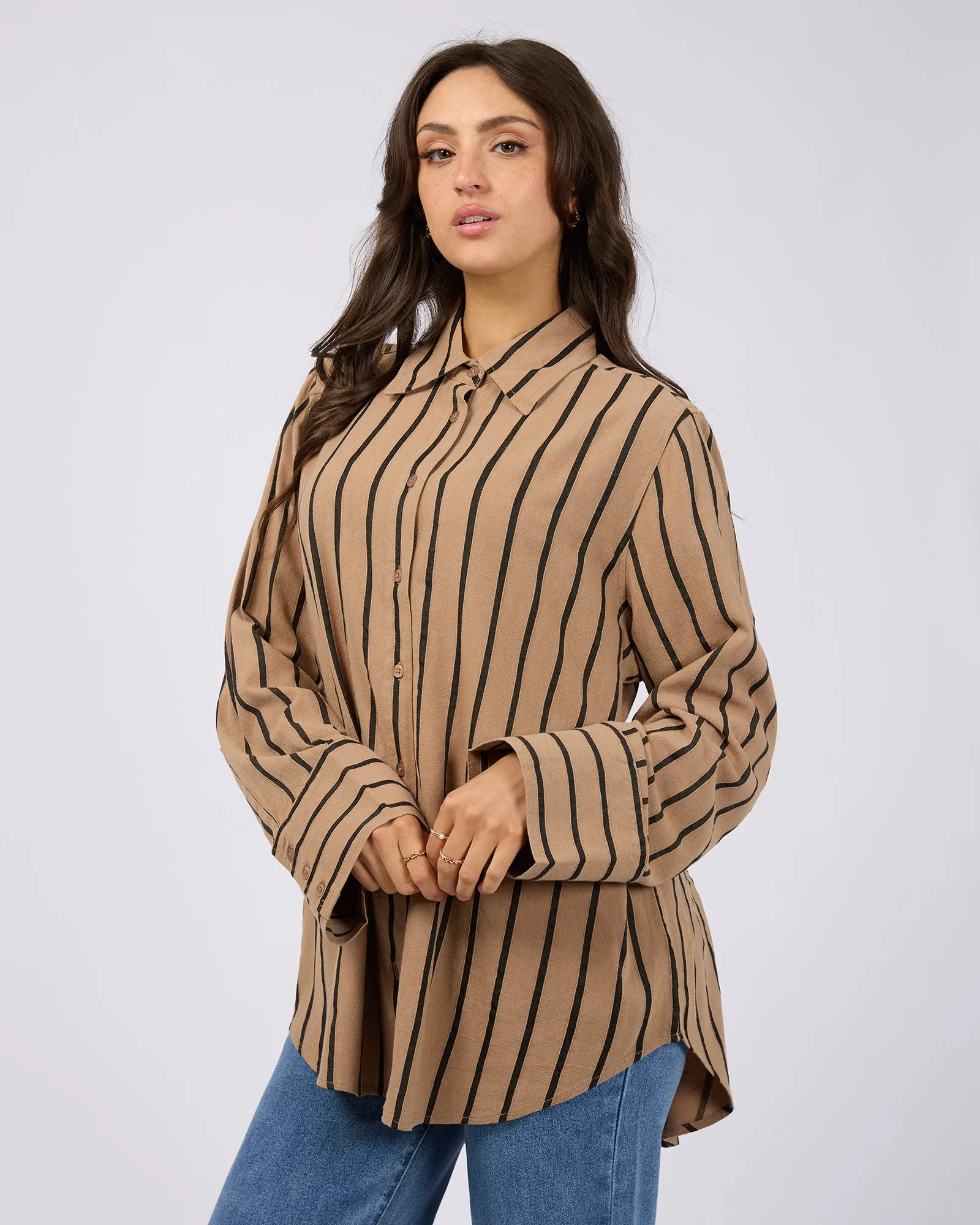 Marnie Shirt Brown sold by All About Eve product image thumbnail 4