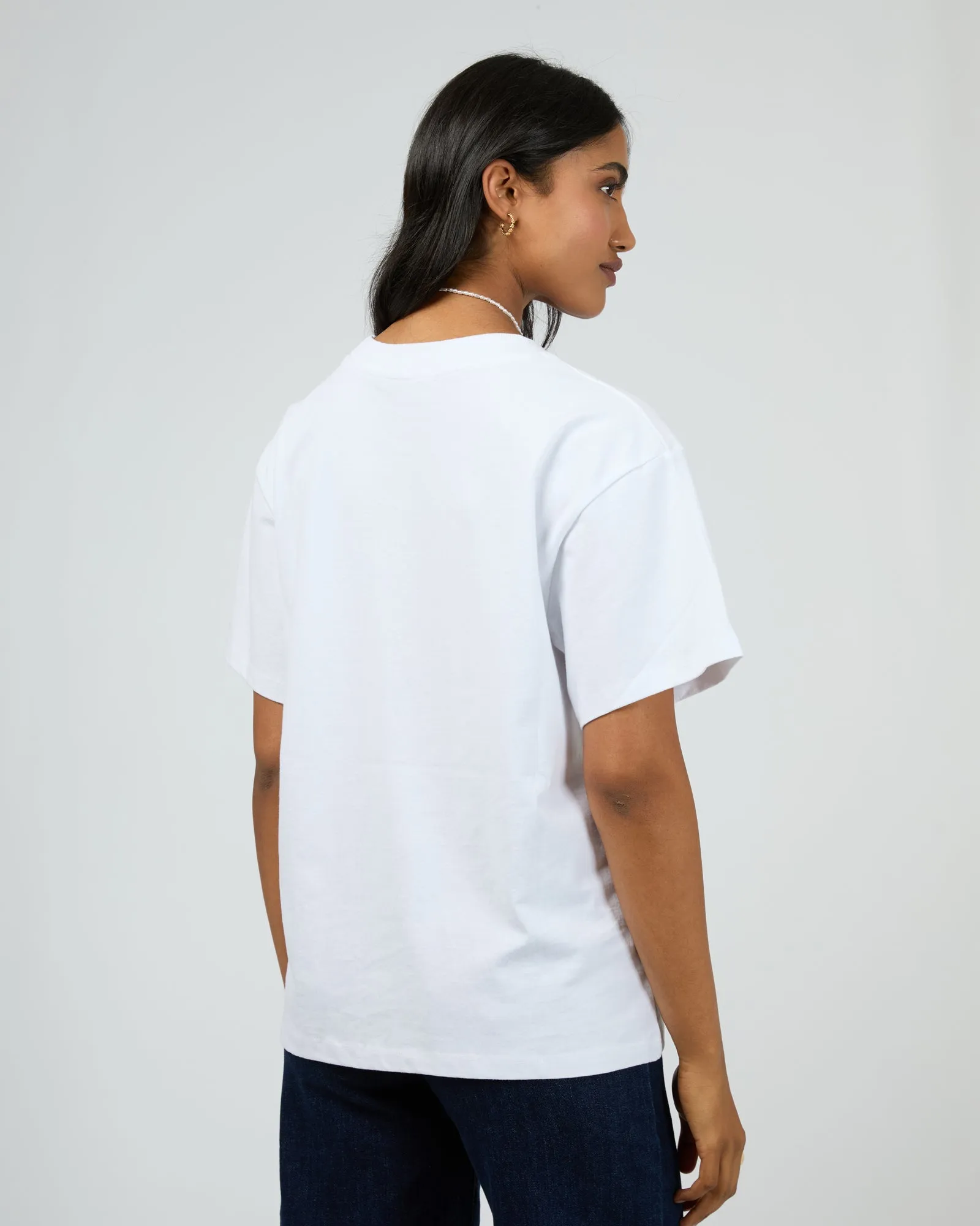 Eve Basic Monogram Tee White sold by All About Eve product image thumbnail 3