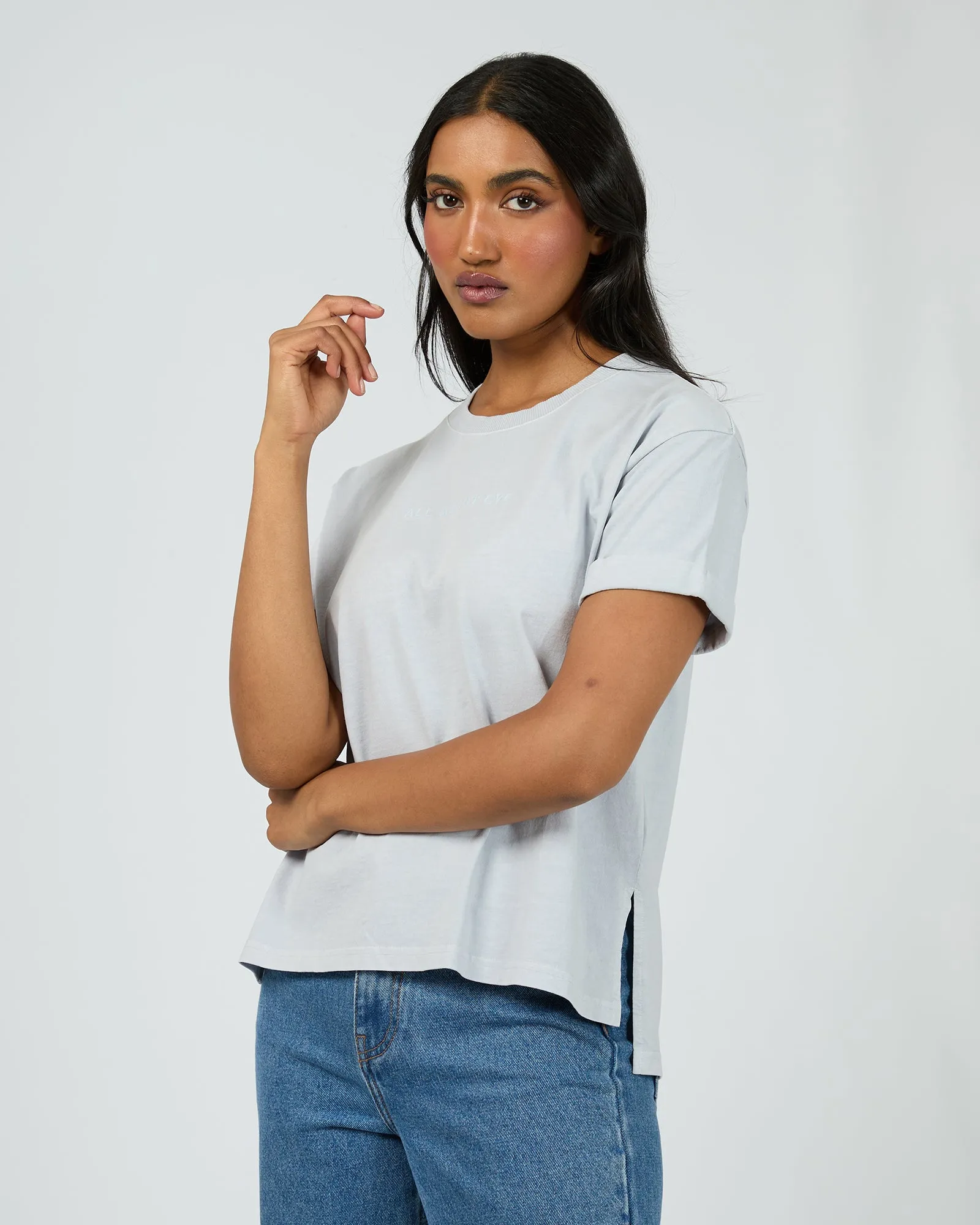 Aae Washed Tee Light Blue sold by All About Eve product image thumbnail 4