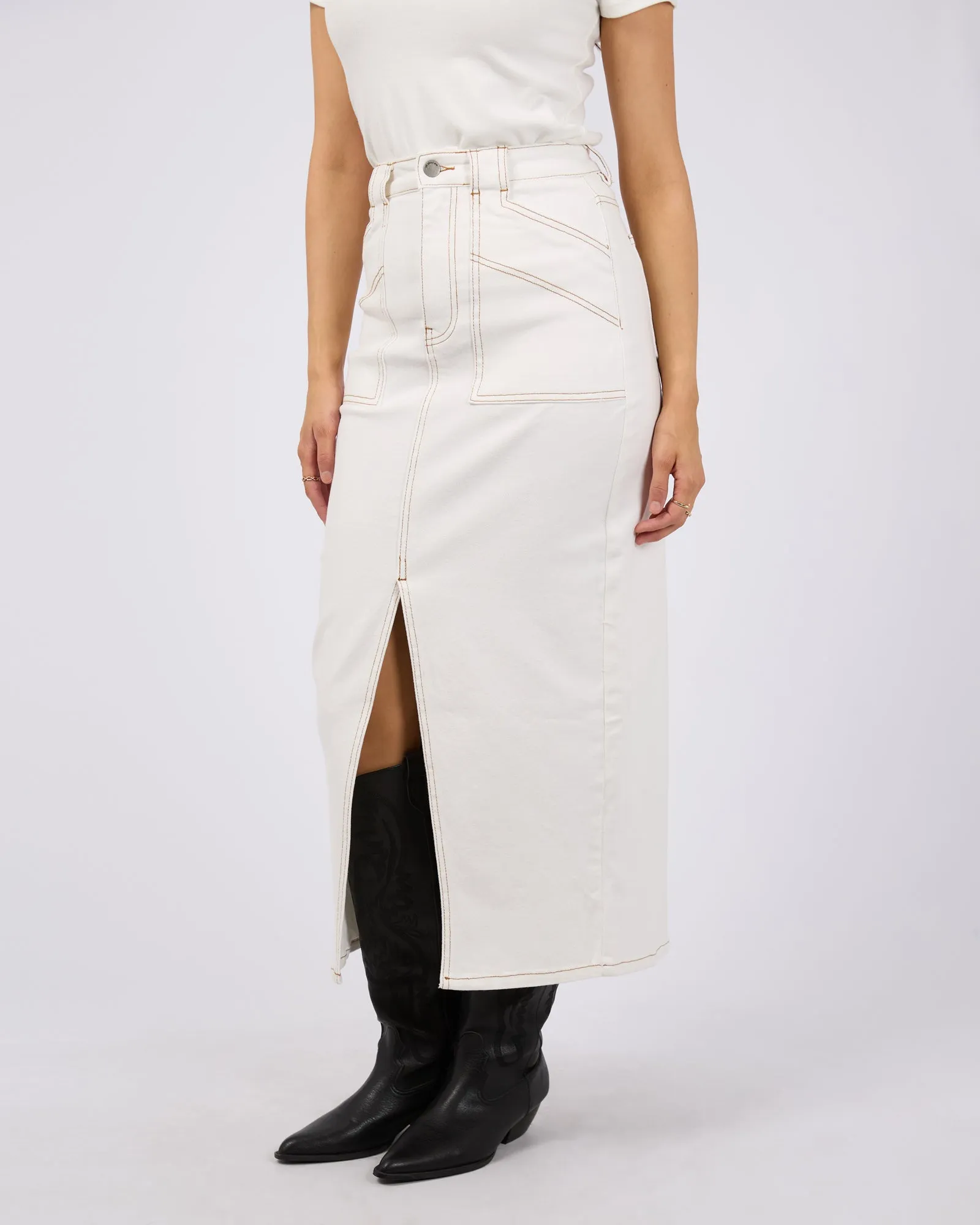 Becca Maxi Skirt Vintage White sold by All About Eve product image thumbnail 4