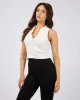 Carrie Knit Top Vintage White sold by All About Eve