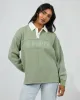 Vital Washed Polo Khaki sold by All About Eve