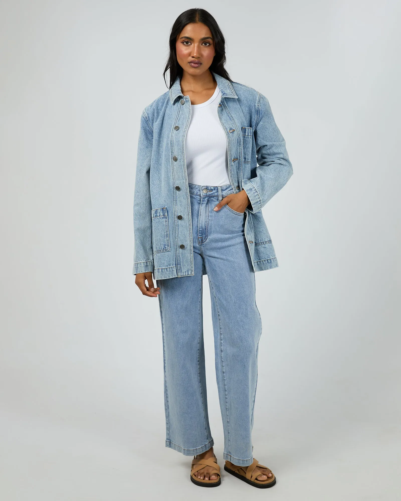 Billie Shacket Light Blue sold by All About Eve product image thumbnail 2