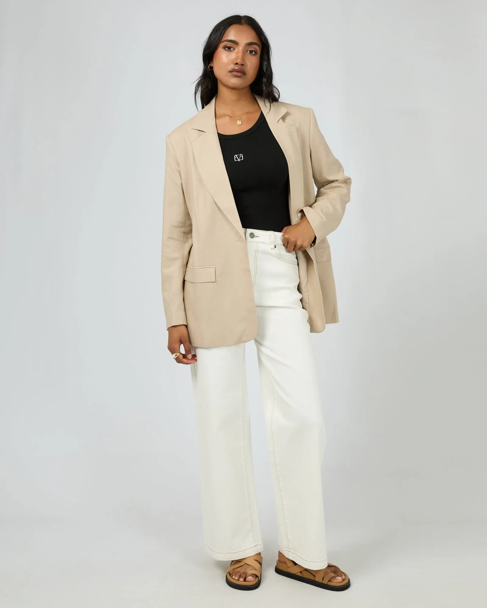 Toledo Blazer Bone sold by All About Eve product image thumbnail 2