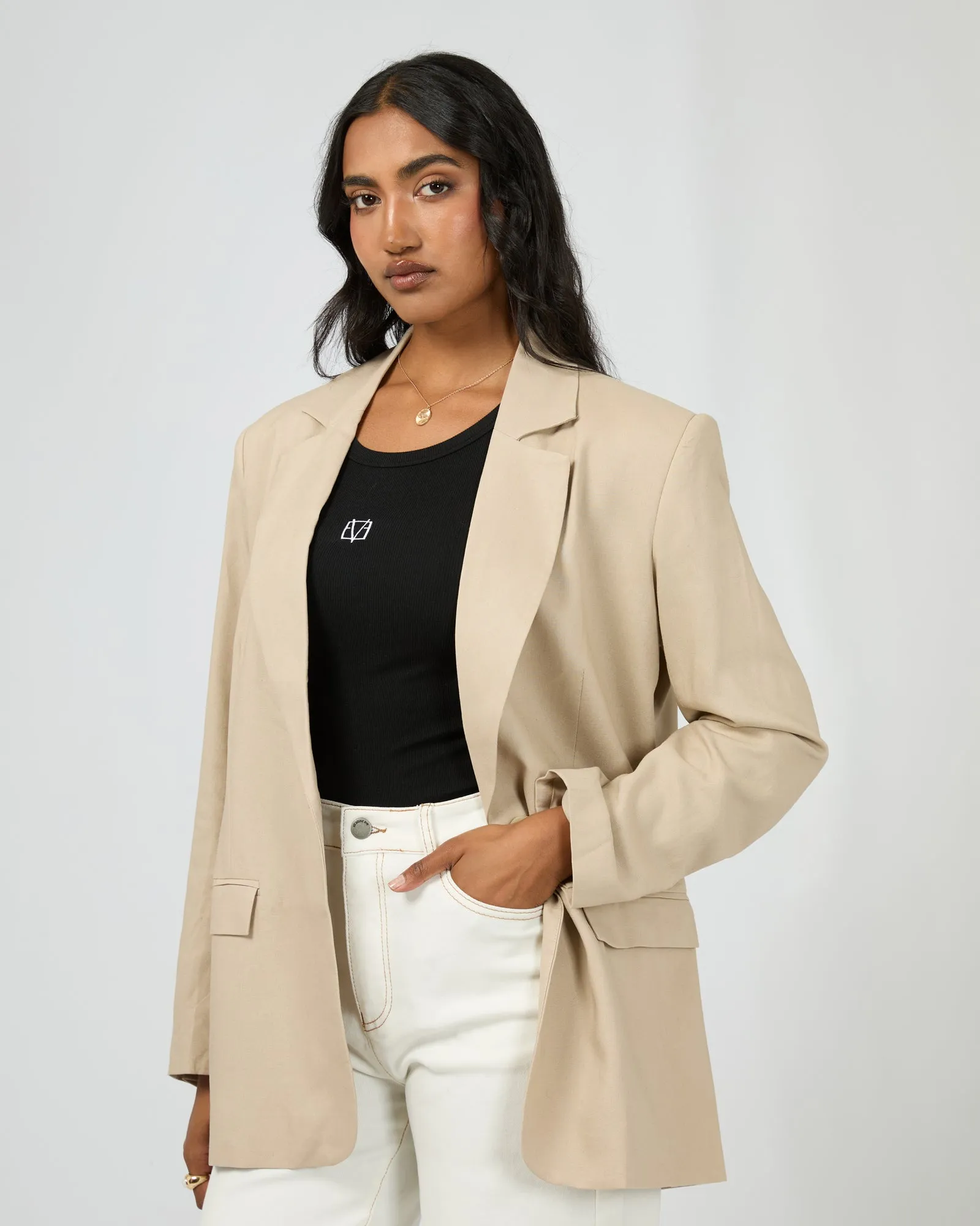 Toledo Blazer Bone sold by All About Eve product image thumbnail 4