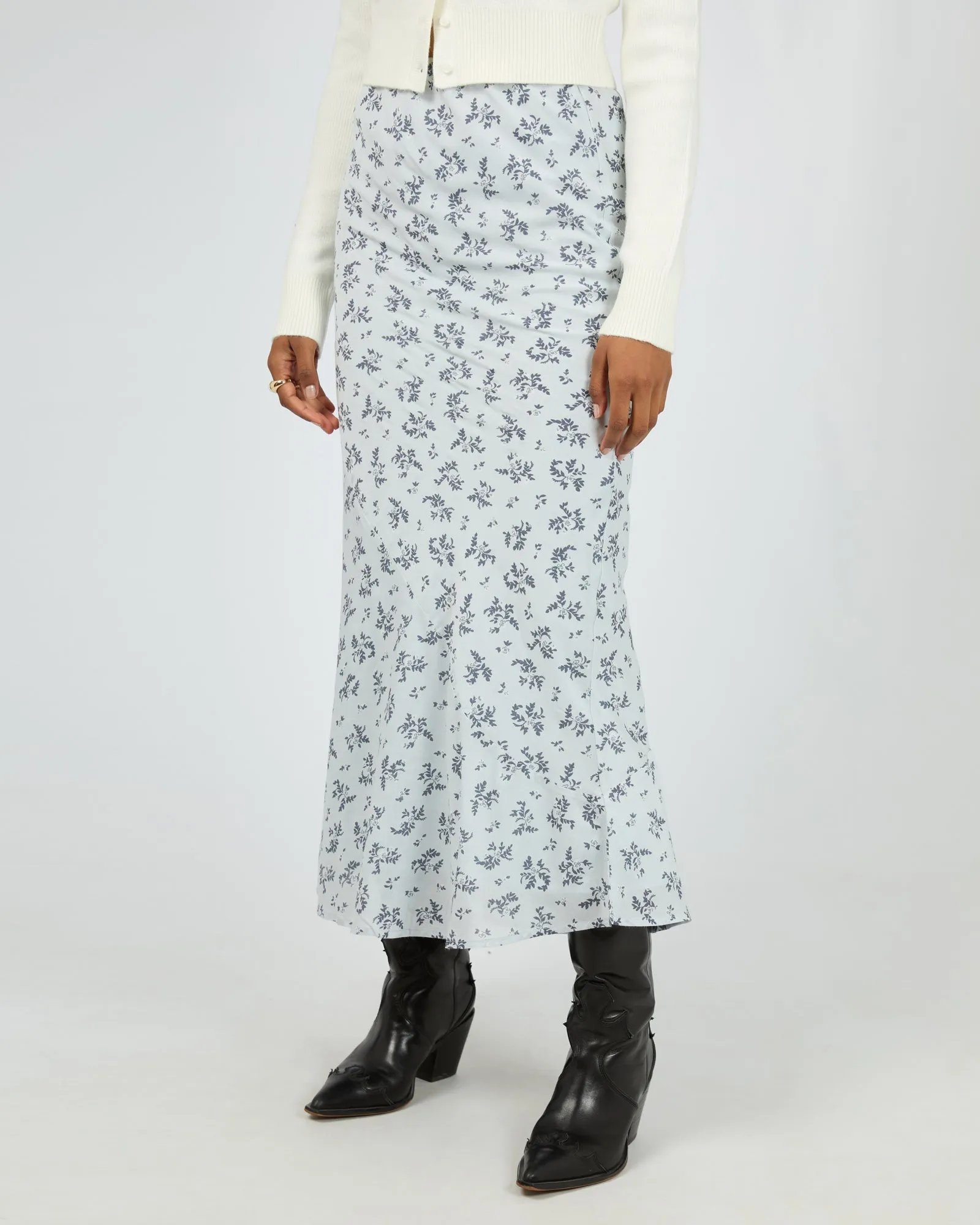 Sylvie Maxi Skirt Blue sold by All About Eve product image thumbnail 4
