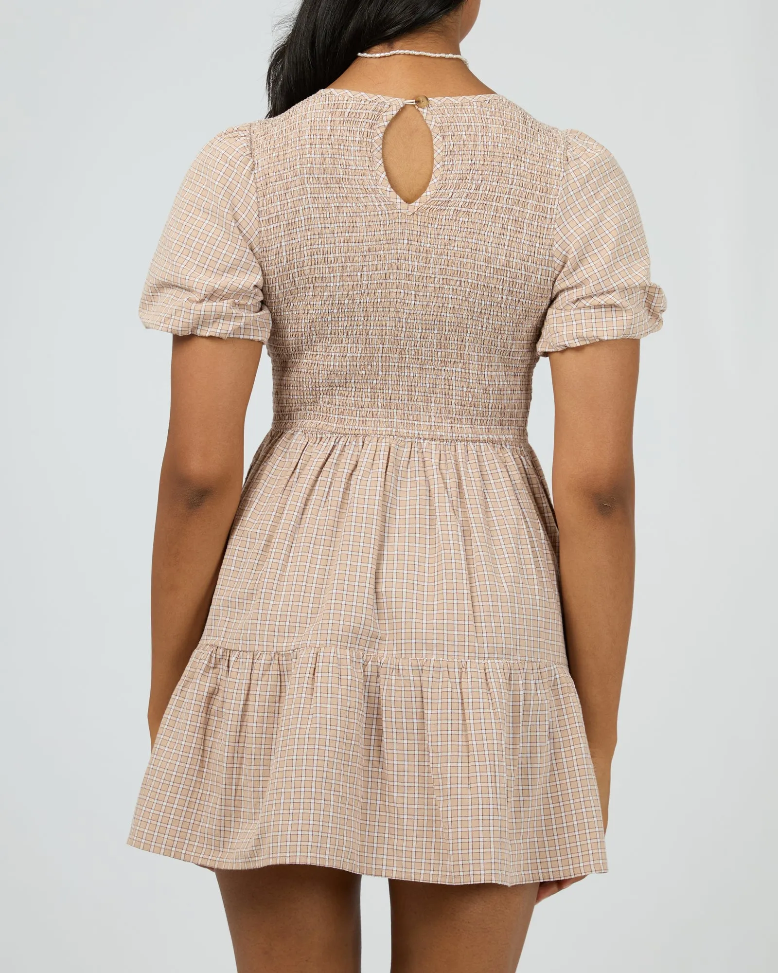 Lenox Check Mini Dress Check sold by All About Eve product image thumbnail 4